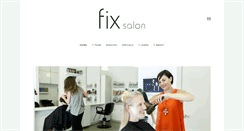 Desktop Screenshot of fixsalonseattle.com